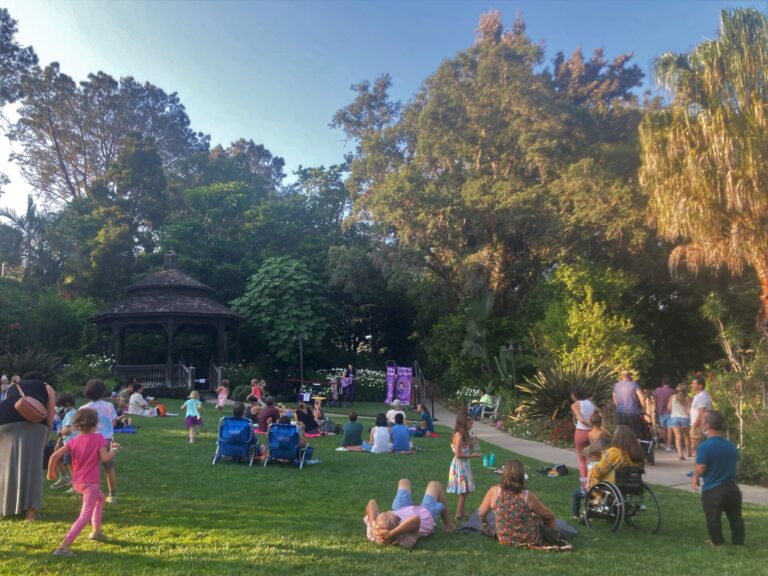 July in Encinitas: Sun, Surf & Summer Vibes - July 25, 2025 - Visit Encinitas CA Summer Nights Lawn Garden Image Credit Courtesy of San Diego Botanic Garden - Visit Encinitas CA - Discover the Coastal Charm of Encinitas