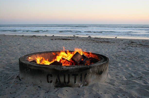 Moonlight Beach bonfire 1 - Visit Encinitas CA - Discover the Coastal Charm of Encinitas